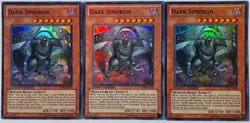 Yugioh 3x Dark Simorgh CT08-EN006 Super Rare Limited Edition Near Mint Playset - Image 4