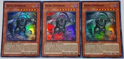 Yugioh 3x Dark Simorgh CT08-EN006 Super Rare Limited Edition Near Mint Playset - Image 5
