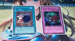 Yugioh Graceful Dice EDS-002 And Skull Dice EDS-003 Holo Secret Rare - Image 1