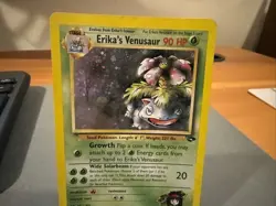 Pokemon TCG Erika's Venusaur Gym Challenge Holo Card 4/132 Unlimited Rare - Image 2