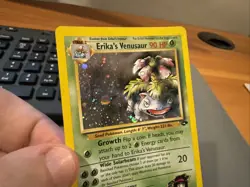 Pokemon TCG Erika's Venusaur Gym Challenge Holo Card 4/132 Unlimited Rare - Image 4