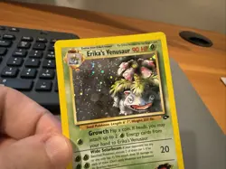 Pokemon TCG Erika's Venusaur Gym Challenge Holo Card 4/132 Unlimited Rare - Image 5