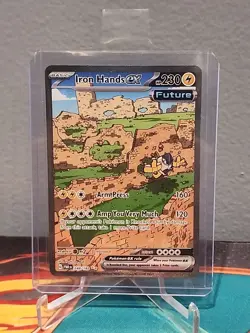Iron Hands EX 248/182 Special Illustration Rare Pokemon Card Paradox Rift LP - Image 5
