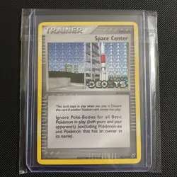 Pokemon TCG Space Center Deoxys Stamped Reverse Holo Card 91/107 Near Mint - Image 1