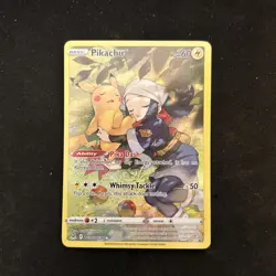 Pokemon Pikachu Holo Full Art Trainer Gallery Card TG05/TG30 Lost Origin - Image 1