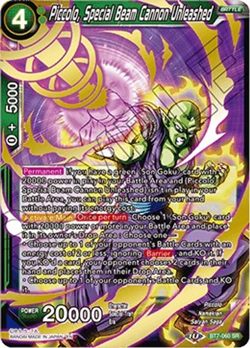 BT7-060 Piccolo, Special Beam Cannon Unleashed Dragon Ball Super Card Game TCG - Image 1