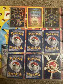 Pokemon TCG Vintage Collection Binder with Cards Holos and Rares NM - LP - Image 2
