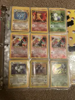 Pokemon TCG Vintage Collection Binder with Cards Holos and Rares NM - LP - Image 3