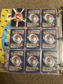 Pokemon TCG Vintage Collection Binder with Cards Holos and Rares NM - LP - Image 4