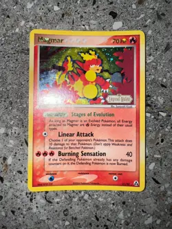Pokemon TCG Cards Magmar 21/92 Legend Maker Reverse Holo Rare EXC - Image 3
