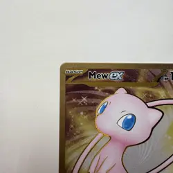 Pokemon Mew ex SVI Mew-205/165 Full Art Secret Rare Gold Card Mint TCG 2023 - Image 2