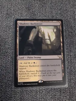 Shadowy Backstreet -Murders at Karlov Manor Regular Card - Image 1