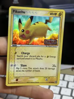 Pikachu 57/108 EX Power Keepers 2007 Reverse Holo Pokemon Card TCG - Image 3