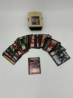 Hasbro Duel Master Lot Of Cards And Card Holder / Case - Image 1