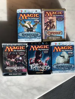 Magic the Gathering - Five (5) Theme Decks - FREE SHIPPING, BUT PLEASE READ!!! - Image 2