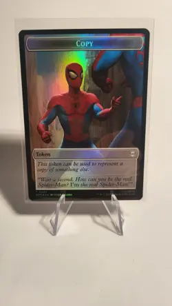 MTG - Copy/Human Citizen Double Sided Token - Foil - Spider-Man (SPM) -E509 - Image 1