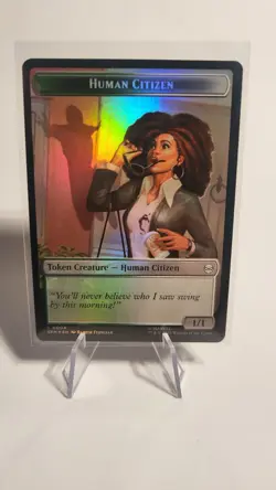 MTG - Copy/Human Citizen Double Sided Token - Foil - Spider-Man (SPM) -E509 - Image 2