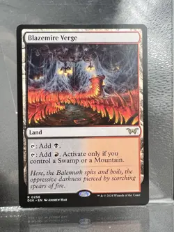 Blazemire Verge Duskmourn: House of Horror Regular - Image 1