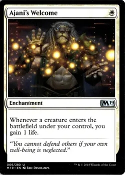 NM - Ajani's Welcome U The List Reprints 006/280 - Image 1
