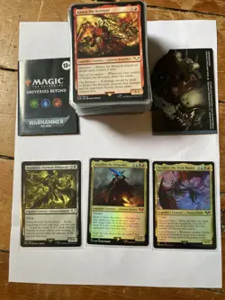 Magic the Gathering Universes Beyond Warhammer 40K Commander Deck-Ruinous Powers - Image 1