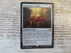 1x Pyromancer's Goggles - Origins - NM - English - OOP MTG Mythic Rare - Image 1