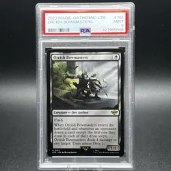 Orcish Bowmasters MTG Universes Beyond:Lord of the Rings LOTR PSA 9 - Image 1