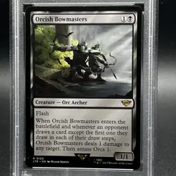 Orcish Bowmasters MTG Universes Beyond:Lord of the Rings LOTR PSA 9 - Image 3