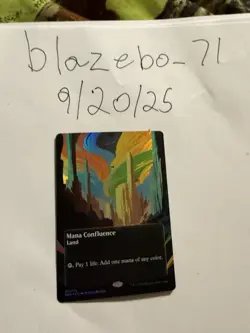 Mana Confluence (0070) (Borderless) Edge of Eternities: Stellar Sights Foil - Image 3