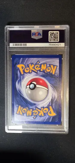 1999 Pokemon Base Set Machop #52/102 1st Edition PSA 10 - Image 2