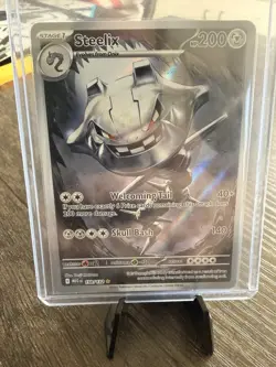 Pokemon Mega Evolutions Steelix IR FULL ART ENG 150/132 - Image 1