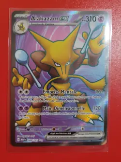 Carte Pokemon ALAKAZAM EX 188/165 POKEMON 151 Neuf FR - Image 1