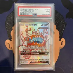 PSA 9 MINT 2019 Pokemon Hidden Fates GUZZLORD GX SV71 Full Art - Image 2
