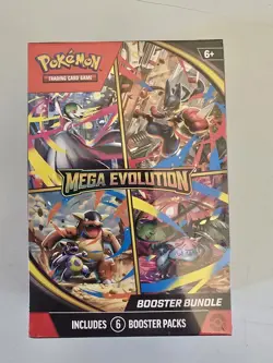 Pokemon TCG Mega Evolution Booster Bundle Factory Sealed - Image 1