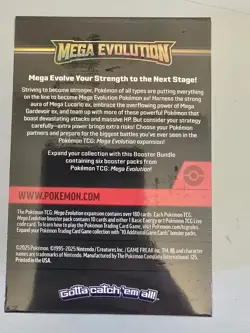 Pokemon TCG Mega Evolution Booster Bundle Factory Sealed - Image 3