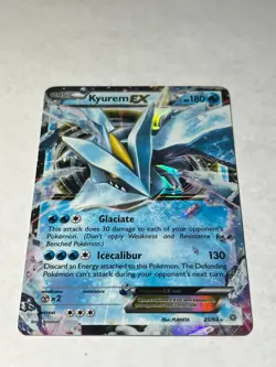 Pokemon TCG Kyurem EX 25/98 XY-Ancient Origins Holo Ultra Rare LP - Image 1