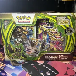 Pokemon TCG : Kleavor VSTAR Premium Collection Box FACTORY SEALED - Image 1