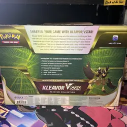 Pokemon TCG : Kleavor VSTAR Premium Collection Box FACTORY SEALED - Image 2