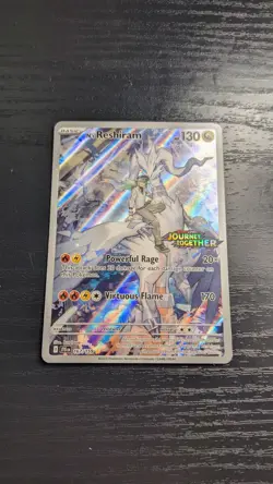 Pokemon TCG N’s Reshiram Journey Together Stamped Promo Near Mint 167/159 - Image 1