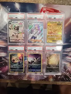 Pokemon TCG PSA Graded Lot of 6 - Image 1