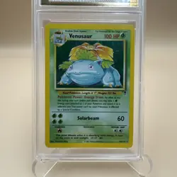 2002 Pokemon Legendary Collection Venusaur Holo 18/110 PGC 10 Gem Mint - Image 3