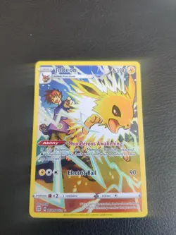 Pokemon TCG - Jolteon TG04/TG30 Brilliant Stars Trainer Gallery Full Art Holo - Image 1