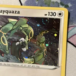 Rayquaza SWSH029 Holo Black Star Promo Pokemon SWIRL NM - Image 2