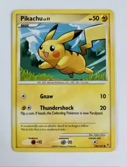 Pikachu 2009 Pokemon Platinum Supreme Victors Common #120/147 * Mod Play - Image 1