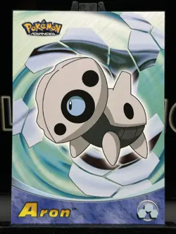 Pokemon RED Topps Advanced Series #14 - Aron NM/REGULAR - Image 3