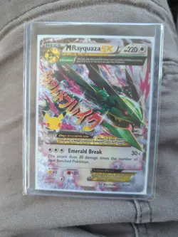 Mega Rayquaza EX # 76/108 25th Year Celebrations Ultra Rare Pokemon TCG Mint - Image 1