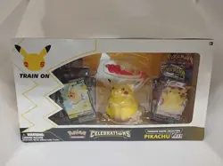 Pokemon Celebrations Premium Figure Collection Pikachu VMAX 25th Anniversary New 820650809408 - Image 1