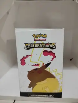 Pokemon Celebrations Premium Figure Collection Pikachu VMAX 25th Anniversary New 820650809408 - Image 3