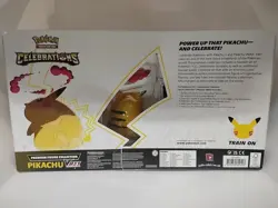 Pokemon Celebrations Premium Figure Collection Pikachu VMAX 25th Anniversary New 820650809408 - Image 4