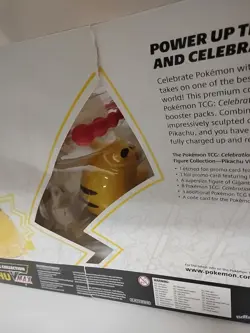 Pokemon Celebrations Premium Figure Collection Pikachu VMAX 25th Anniversary New 820650809408 - Image 5