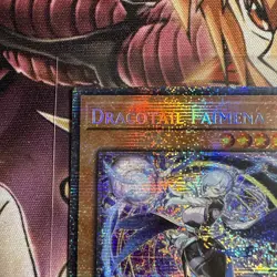 Yu-Gi-Oh 1x Dracotail Faimena JUSH-EN002 Starlight Rare Near Mint - Image 2